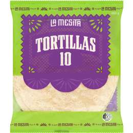 La Mesita Tortillas 10 pack