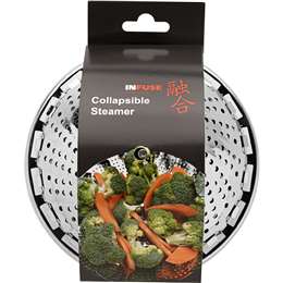 Infuse Stainless Steel Collapsible Steamer each