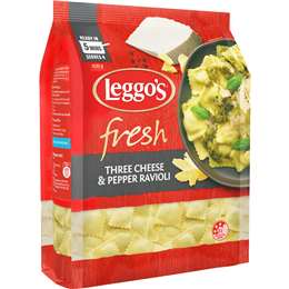 Leggo's Fresh Three Cheese & Pepper Ravioli 630g