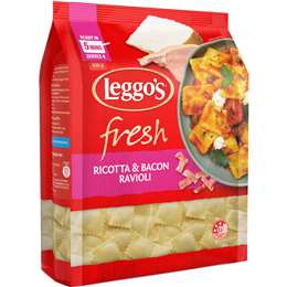 Leggo's Fresh Ricotta & Bacon Ravioli 630g