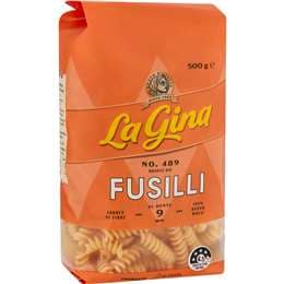 La Gina Fusilli Pasta 500g