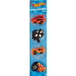Dollar Sweets Hot Wheels 2D Icing Decorations 12 pack