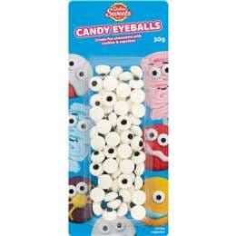 Dollar Sweets Edible Candy Eyeballs 30g