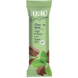 Sarah Di Lorenzo 10:10 High Protein Low Sugar Bar Choc Mint 38g