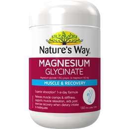 Nature's Way Magnesium Glycinate Tablets 130 pack