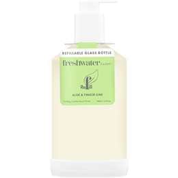 Freshwater Farm Australia Hand Wash Glass Bottle Aloe & Finger Lime 500mL