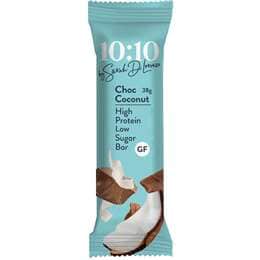 Sarah Di Lorenzo 10:10 High Protein Low Sugar Bar Coconut 38g