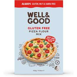 Well & Good Gluten Free Pizza Flour Mix 420g