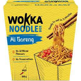 Wokka Mi Goreng Noodle Box 350g