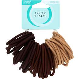 Oscar Orsen Large Round Hair Elastics 50 pack