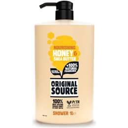 Original Source Shower Gel Nourishing Honey & Shea Butter 1L