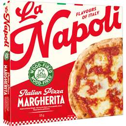La Napoli Wood Fired Italian Pizza Margherita 375g