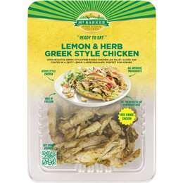 Mt Barker Lemon & Herb Greek Style Sliced Chicken 220g