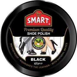 Smart Shoe Polish Black 65g