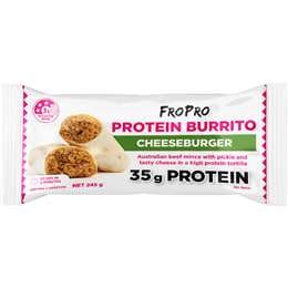 FroPro Protein Burrito Cheeseburger 245g