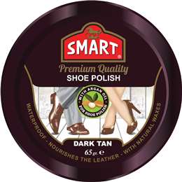 Smart Shoe Polish Dark Tan 65g