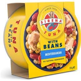 Sirena Tuna With Beans Mediterranean Style 170g