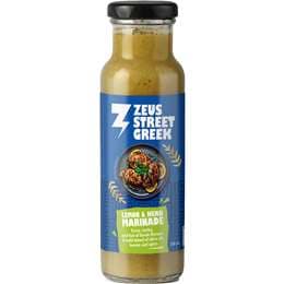 Zeus Street Greek Lemon & Herb Marinade 250mL