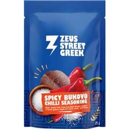 Zeus Street Greek Spicy Bukovo Chilli Seasoning 25g
