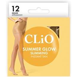Clio Summer Glow Slimming Tan Tights Size S/M each