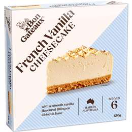 Bon Gateaux French Vanilla Cheesecake 450g