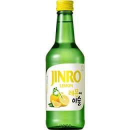 Jinro Lemon Soju Bottle 360mL