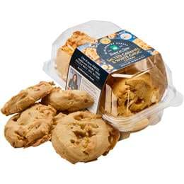 Woolworths Salted Caramel White Choc Cookies 5 pack