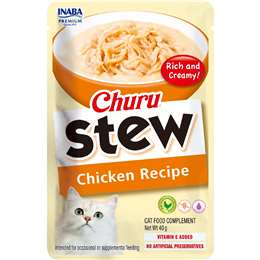 Churu Stew Chicken Recipe Cat Treats 40g