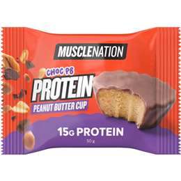 Muscle Nation Peanut Butter Cup Choc 50g