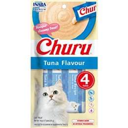 Churu Tuna Puree Cat Treats 4 pack