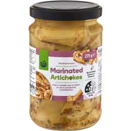 Woolworths Marinated Artichokes 275g