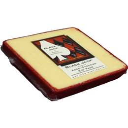 Delre Black Jack Aged Cheddar Cheese 180g - 200g