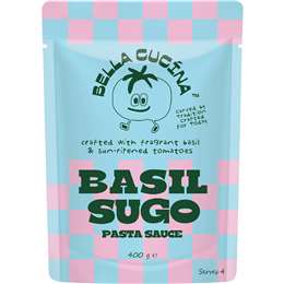 Bella Cucina Basil Sugo Pasta Sauce 400g