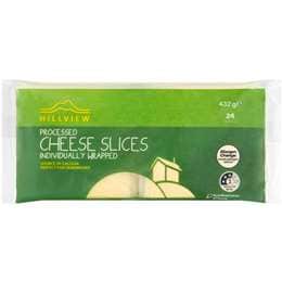 Hillview Original Cheese Slices 432g