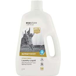 Ecostore Ultrapower Laundry Liquid Detergent Citrus Fresh 2L