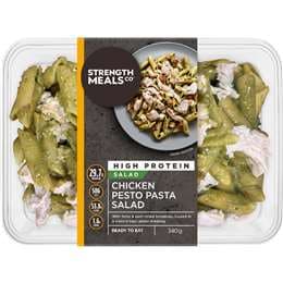 Strength Meals Co Chicken Pesto Pasta Salad 340g