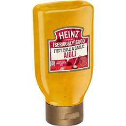 Heinz Seriously Good Aioli Fiery Chilli & Garlic 295mL