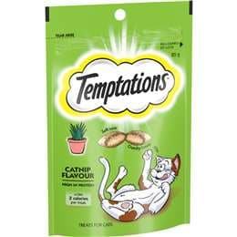 Temptations Cat Treats Catnip Flavour 85g