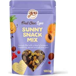 JC's Fruit Choc Sunny Snack Mix 120g