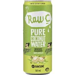 Raw C Pure Coconut Water White Chocolate & Pistachio Papi 325mL