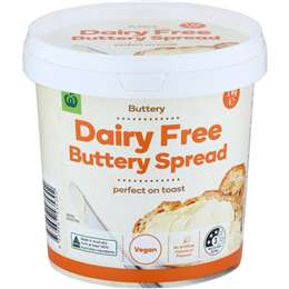 Woolworths Dairy Free Buttery Spread 1kg
