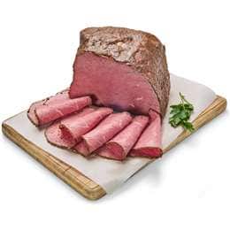 Woolworths Beef Pastrami Shaved From The Deli per 100g