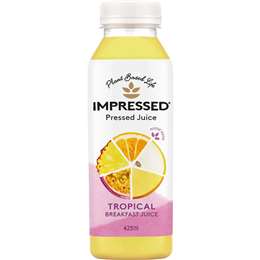 Impressed Tropical Breakfast Juice 425mL