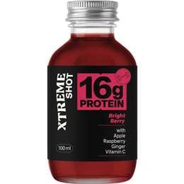Xtreme Protein Shot Bright Berry 100mL