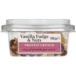 Protein Crunch Vanilla Fudge & Nuts 100g