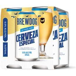 Brewdog Alcohol Free Cerveza Especial 375mL x 4 pack