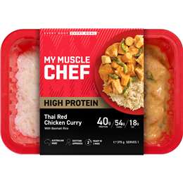 My Muscle Chef Thai Red Chicken Curry 375g