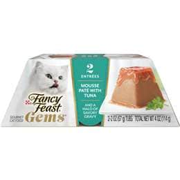 Fancy Feast Gems Mousse Tuna Wet Cat Food 57g x 2 pack