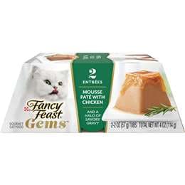 Fancy Feast Gems Mousse Chicken Wet Cat Food 57g x 2 pack