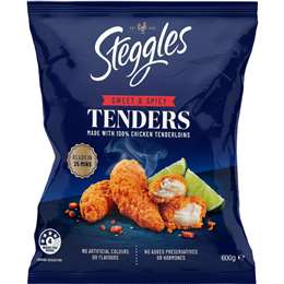 Steggles Chicken Tenders Sweet & Spicy 600g